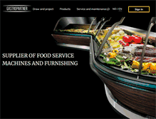 Tablet Screenshot of gastropartner.no